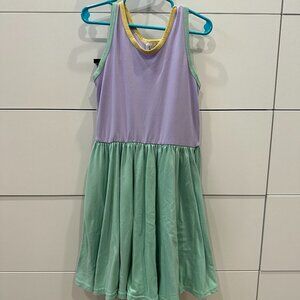 DotDotSmile Purple/Green Pastel Tank dress